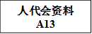 人代會資料A13